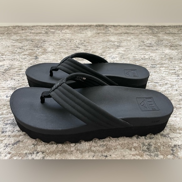 Reef Kaia Rise Platform Flip Flop Sandals Size 9 Womens Comfort Shoes Arch - Picture 1 of 6